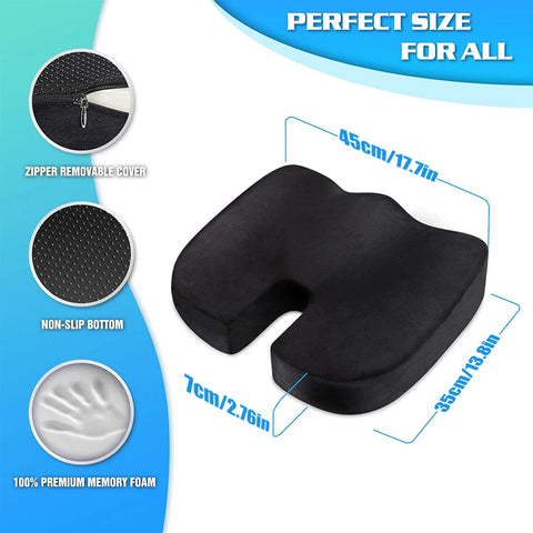 Tailbone Pain Relief Cushion for Office Chair