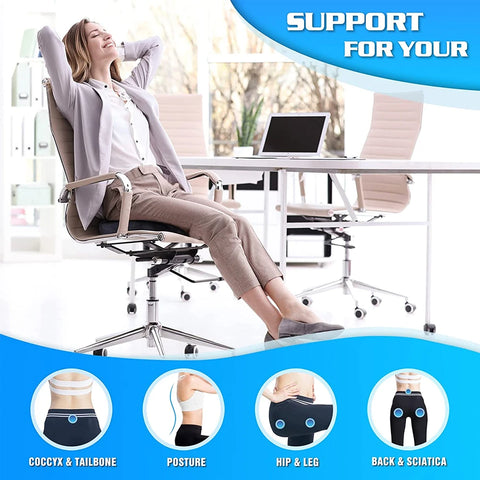 Tailbone Pain Relief Cushion for Office Chair