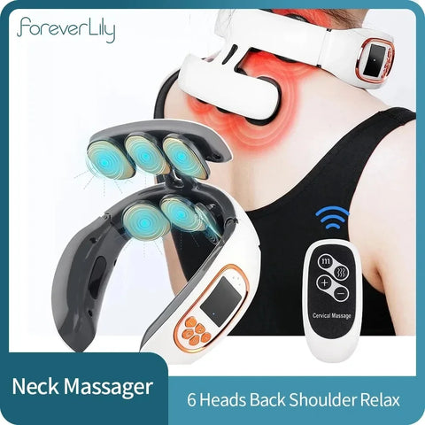 6 Head Wireless Neck and Back Massager