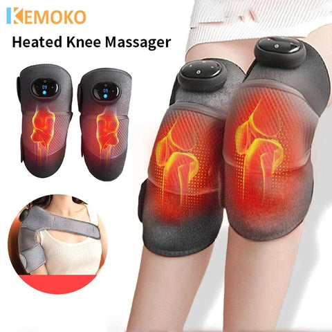 Heated Knee Massager (Shoulder Brace Adjustable)