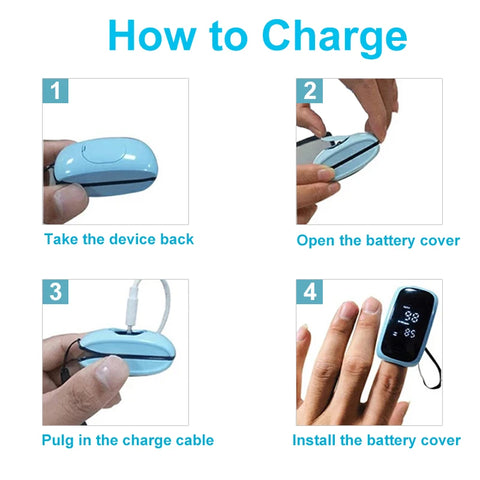 Rechargeable Finger Pulse Oximeter